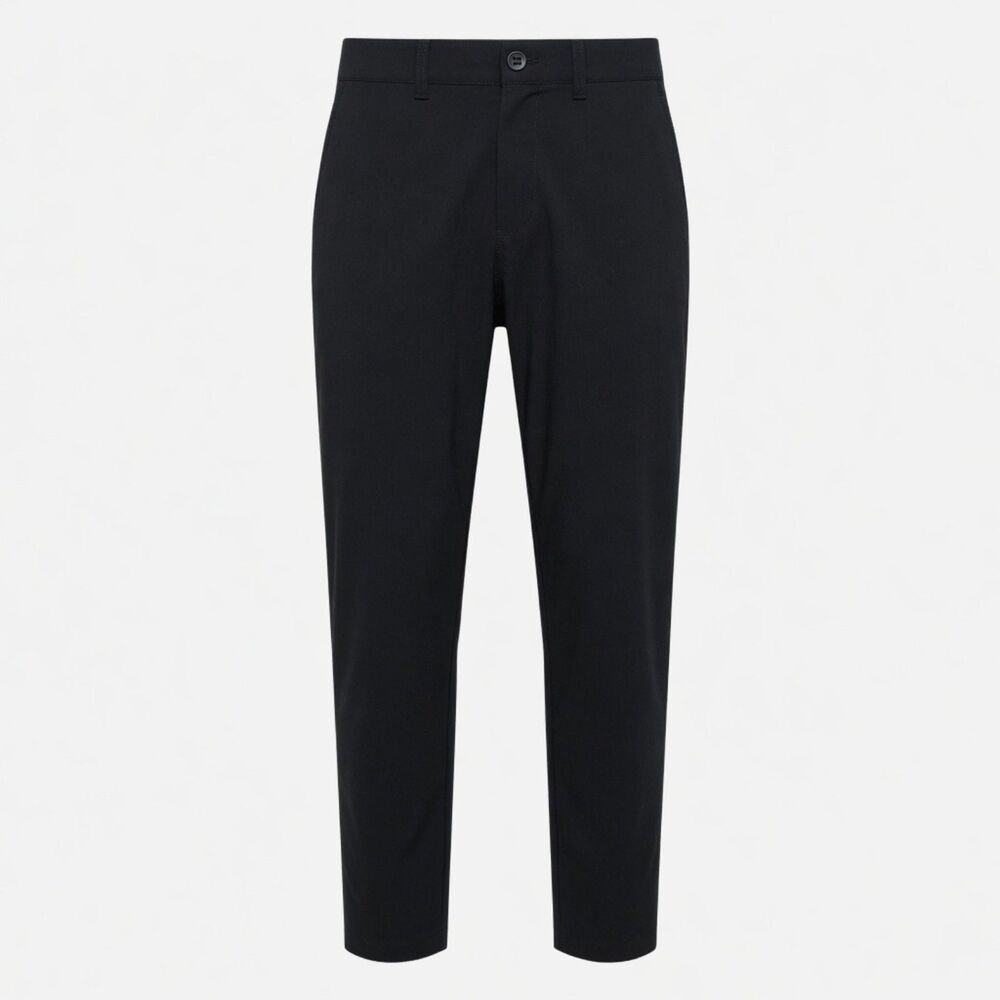 Lululemon Pants Mens Sz 34 Black ABC Slim Tapered Twill Performance Trousers - Picture 1 of 16